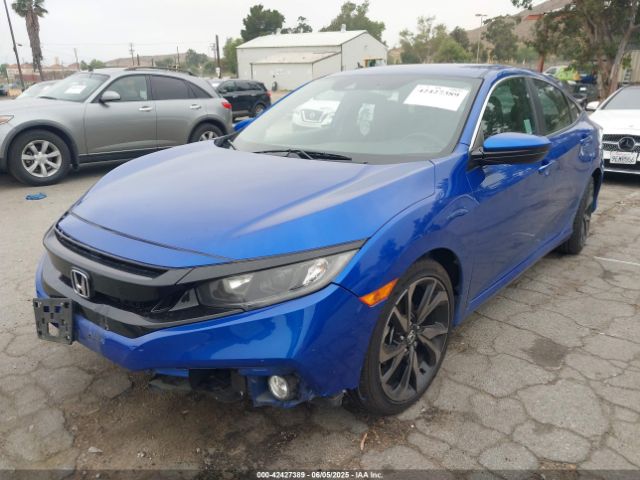 2019 HONDA CIVIC 2HGFC2F80KH569019 Photo 1