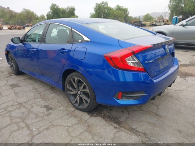 2019 HONDA CIVIC 2HGFC2F80KH569019 Photo 2