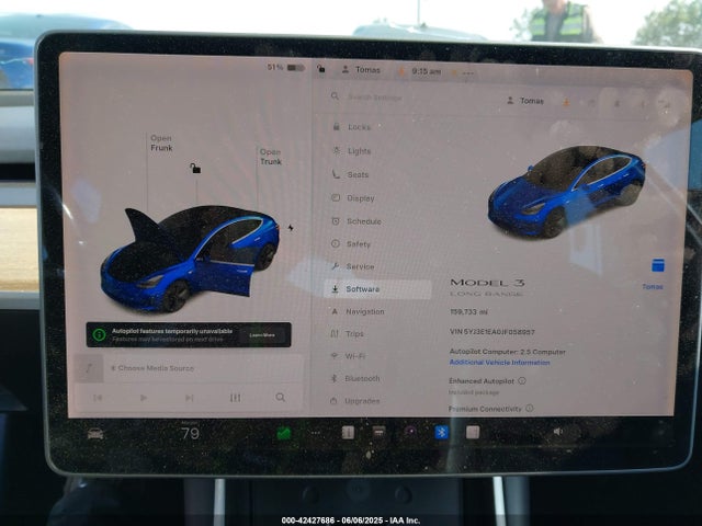 2018 TESLA MODEL 3 5YJ3E1EA0JF058957 Photo 6