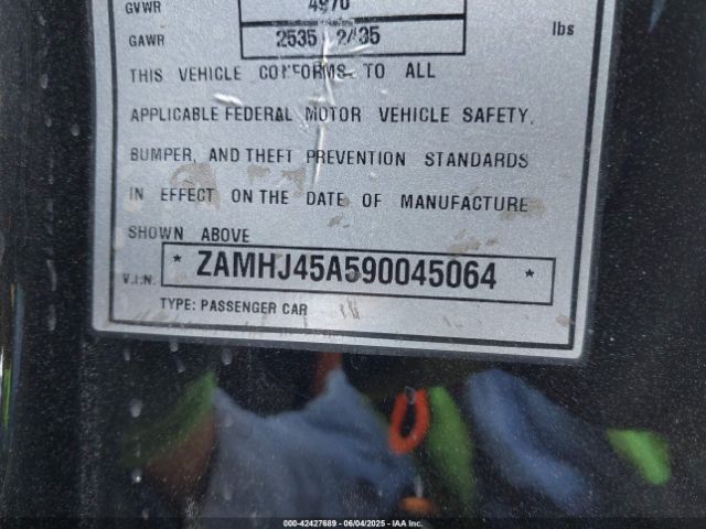 2009 MASERATI GRANTURISMO ZAMHJ45A590045064 Photo 8