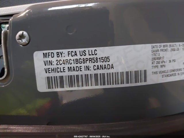 Chrysler Pacifica Touring L 2023 2C4RC1BG8PR581505 Image 9