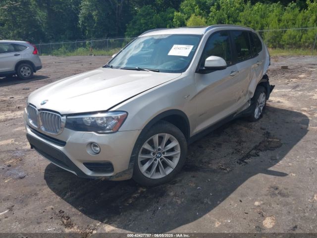 2017 BMW X3 5UXWZ7C36H0V87698 Photo 1