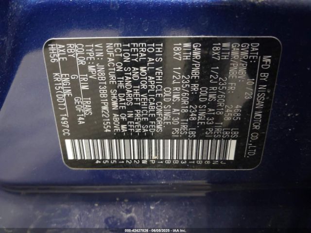 2023 NISSAN ROGUE JN8BT3BB1PW221554 Photo 8
