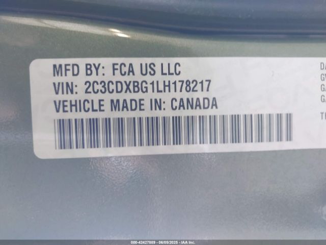 2020 DODGE CHARGER 2C3CDXBG1LH178217 Photo 8