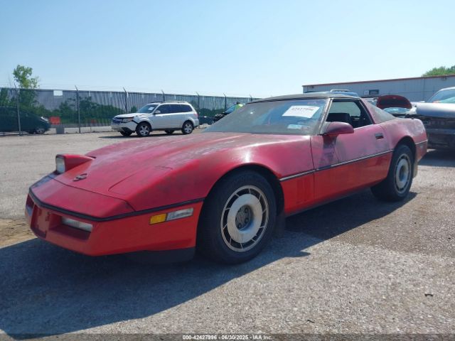 1987 CHEVROLET CORVETTE 1G1YY2184H5106521 Photo 1