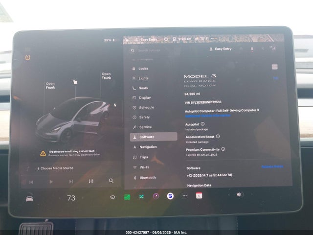 2022 TESLA MODEL 3 5YJ3E1EB9NF172518 Photo 6