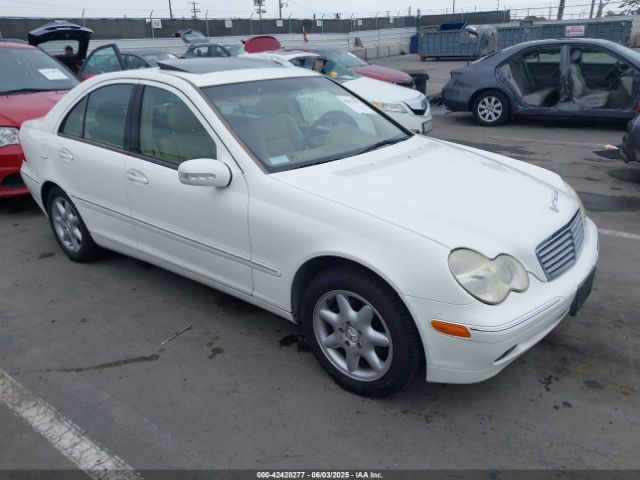 2003 MERCEDES-BENZ C 240 WDBRF61J23E014472