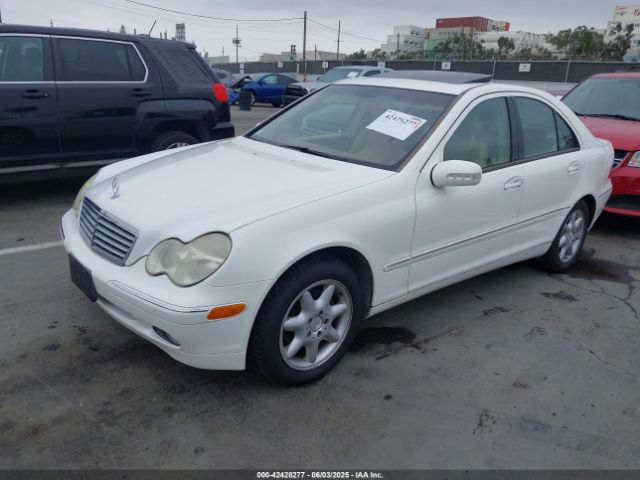 2003 MERCEDES-BENZ C 240 WDBRF61J23E014472 Photo 1