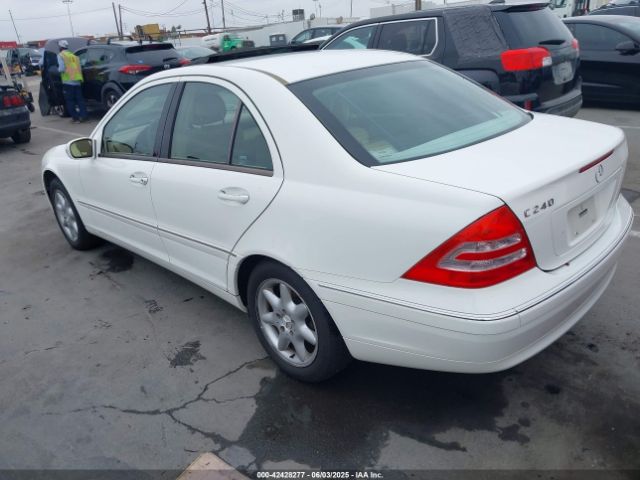 2003 MERCEDES-BENZ C 240 WDBRF61J23E014472 Photo 2