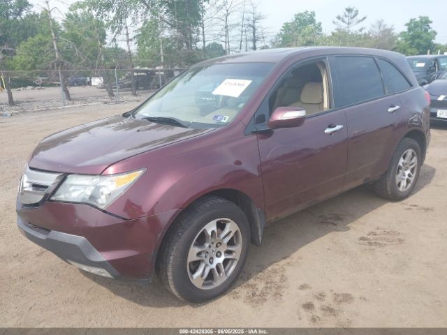 2007 ACURA MDX 2HNYD28417H521173 Photo 1