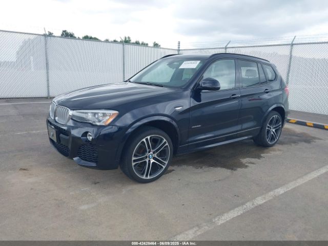 2015 BMW X3 5UXWX9C50F0D47498 Photo 1