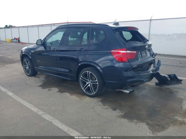 2015 BMW X3 5UXWX9C50F0D47498 Photo 2