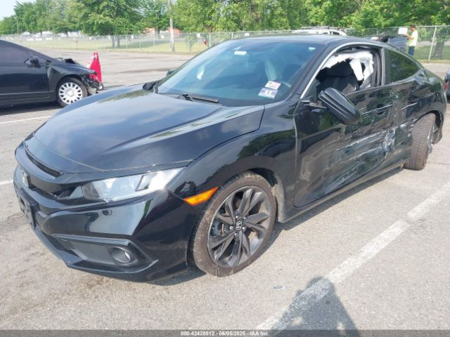 2019 HONDA CIVIC 2HGFC4B83KH309473 Photo 1