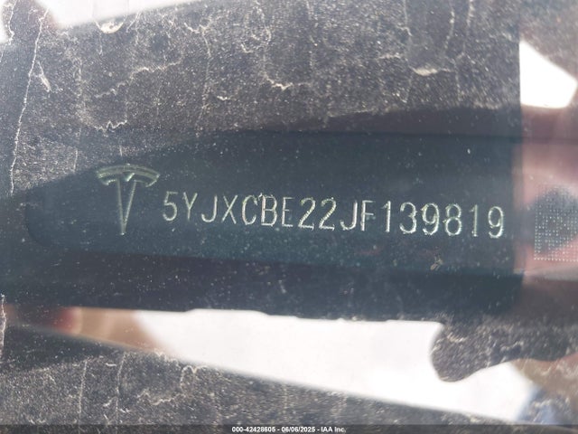 Tesla MODEL X 2018 5YJXCBE22JF139819 Image 8