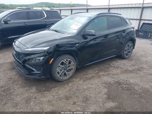 2022 HYUNDAI KONA KM8K33A3XNU830555 Photo 1