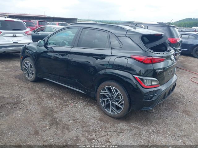 2022 HYUNDAI KONA KM8K33A3XNU830555 Photo 2