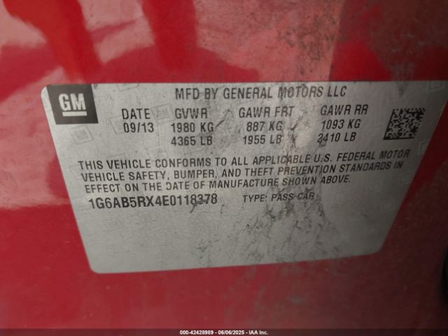 2014 CADILLAC ATS 1G6AB5RX4E0118378 Photo 8