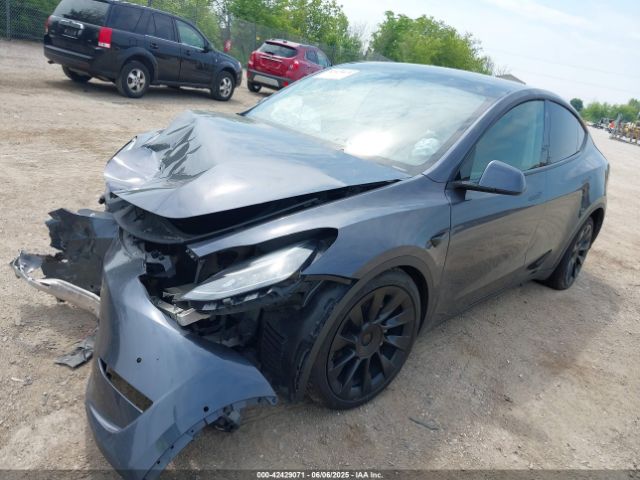 2021 TESLA MODEL Y 5YJYGDEE2MF115457 Photo 1