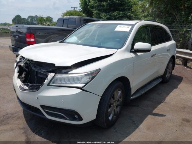 2016 ACURA MDX 5FRYD4H94GB039265 Photo 1