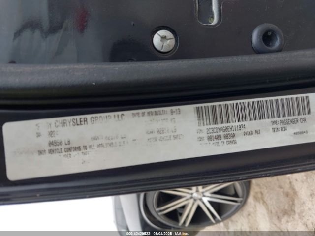 2C3CDYAG0EH111974 Dodge Challenger Sxt
