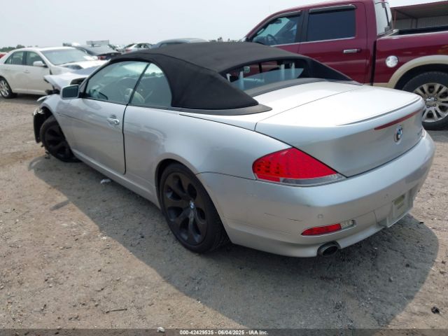 2006 BMW 650I WBAEK13406CN78754 Photo 2