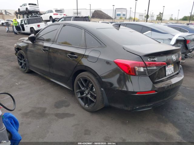 2022 HONDA CIVIC 2HGFE2F51NH593415 Photo 2