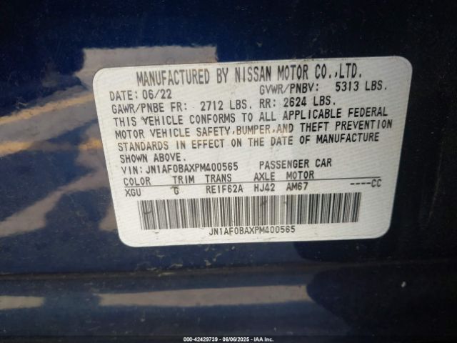 2023 NISSAN ARIYA JN1AF0BAXPM400565 Photo 8