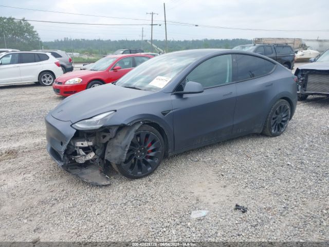 2022 TESLA MODEL Y 7SAYGDEF0NF446700 Photo 1