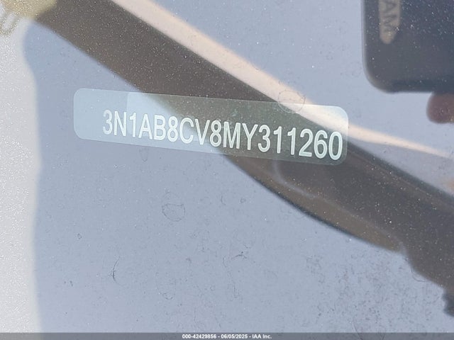 3N1AB8CV8MY311260 Nissan 2021
