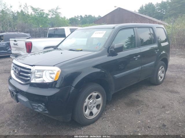 5FNYF4H20EB034723 Honda PILOT LX