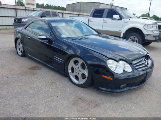2005 MERCEDES-BENZ SL 500 WDBSK75F55F098583
