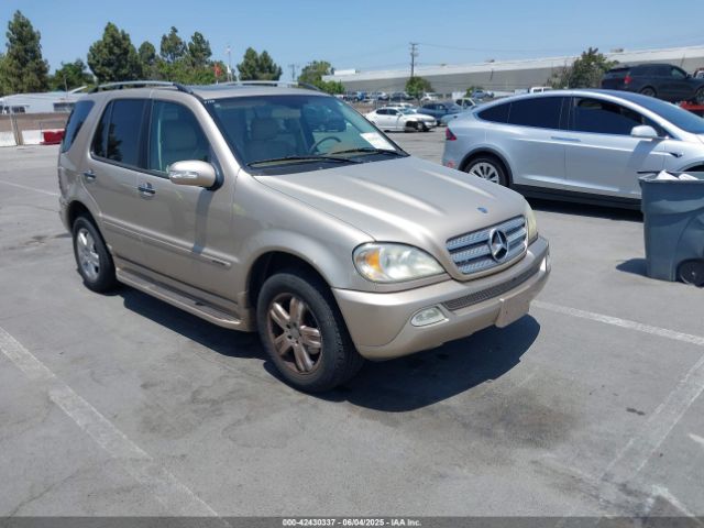 2005 MERCEDES-BENZ ML 350 4JGAB57E65A546957