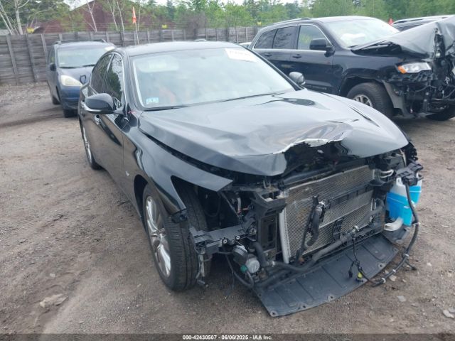 2019 Infiniti Q50 3.0t Luxe მანქანა იყიდება აუქციონზე, vin: JN1EV7AR8KM594137, აუქციონის ნომერი: 42430507