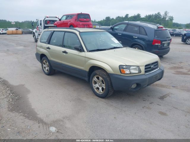 2003 SUBARU FORESTER JF1SG636X3G740535