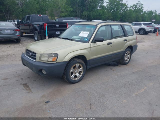 2003 SUBARU FORESTER JF1SG636X3G740535 Photo 1