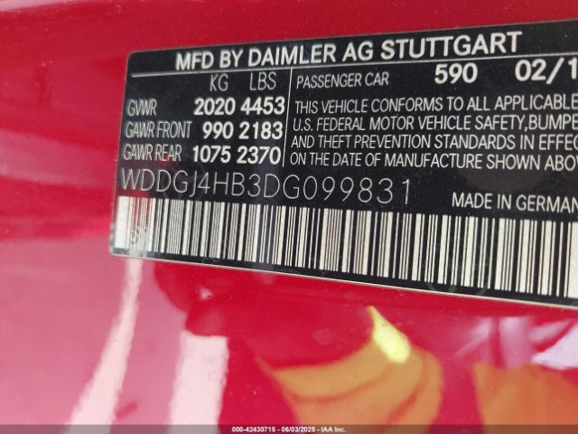 2013 MERCEDES-BENZ C 250 WDDGJ4HB3DG099831 Photo 8