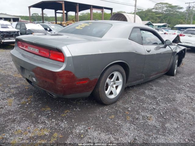 2012 DODGE CHALLENGER 2C3CDYAG4CH239261 Photo 3