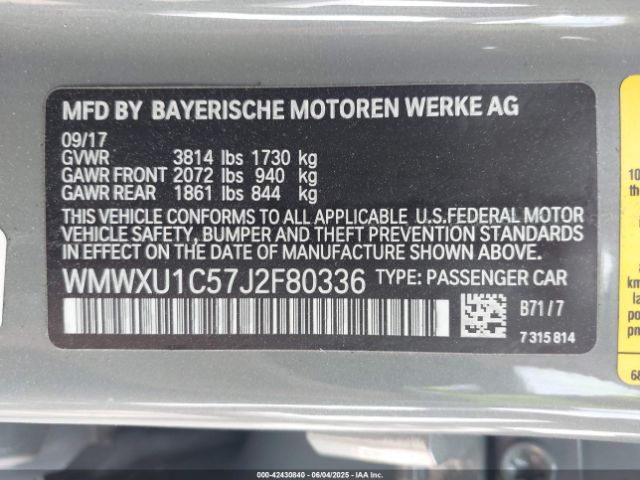 2018 MINI HARDTOP WMWXU1C57J2F80336 Photo 8