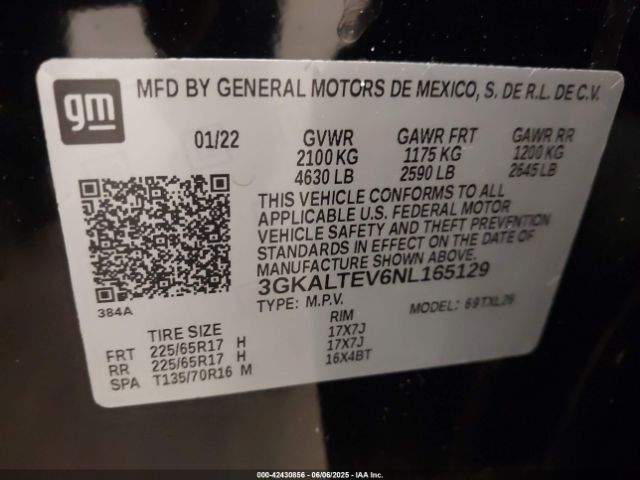 2022 GMC TERRAIN 3GKALTEV6NL165129 Photo 8