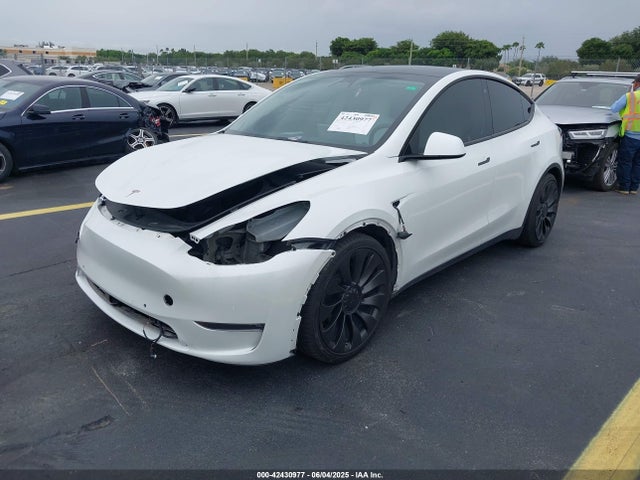 2022 TESLA MODEL Y 7SAYGDEF6NF545862 Photo 1