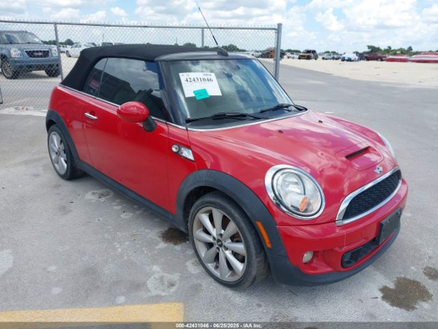 2014 MINI CONVERTIBLE WMWZP3C56ET707702