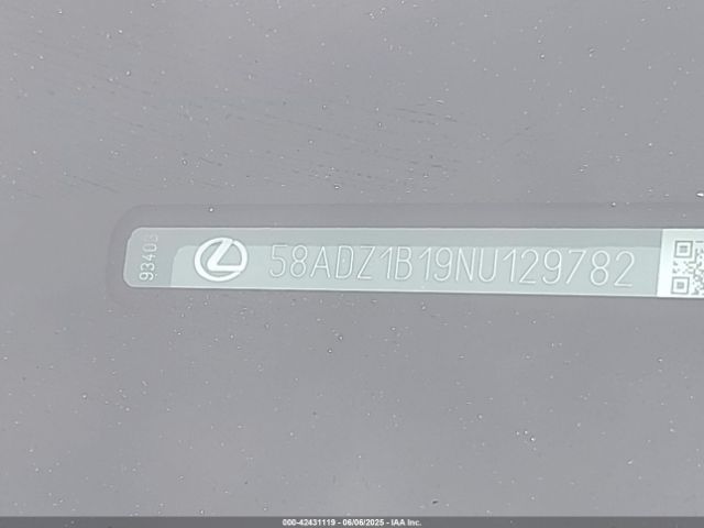 58ADZ1B19NU129782 Lexus 2gr-fks