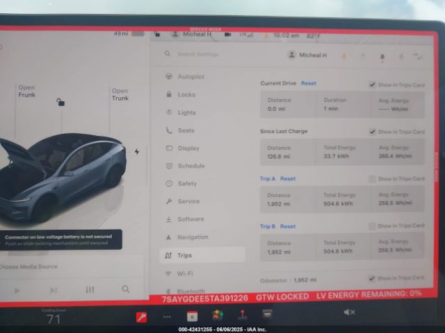 2026 TESLA MODEL Y 7SAYGDEE5TA391226 Photo 6