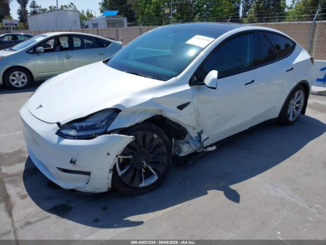 2022 TESLA MODEL Y 7SAYGDEE4NF379493 Photo 1