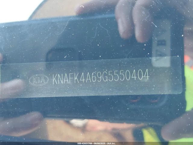 KNAFK4A69G5550404 KIA FORTE LX