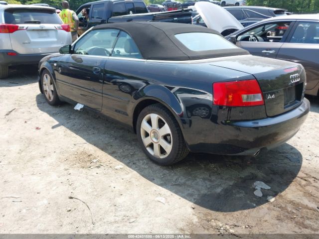 2005 AUDI A4 WAUAC48HX5K008659 Photo 2