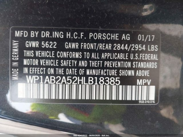 2017 PORSCHE MACAN WP1AB2A52HLB18385 Photo 8