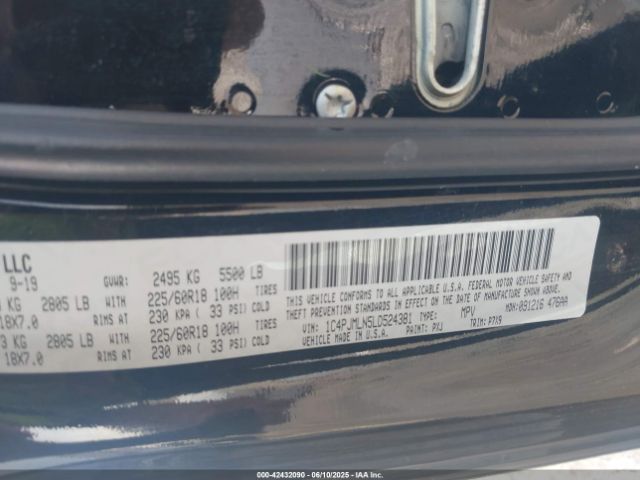 2020 JEEP CHEROKEE 1C4PJMLN5LD524381 Photo 8