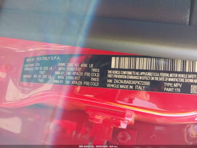 2019 JEEP RENEGADE ZACNJBAB3KPK72566 Photo 8