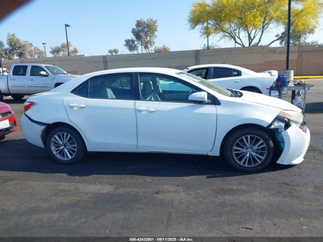 5YFBURHE8EP105528 Toyota Corolla Le Plus